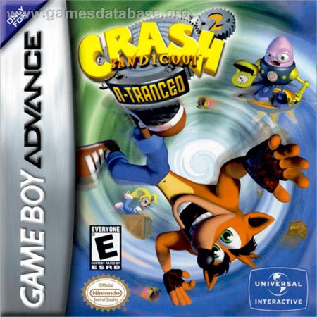 Cover Crash Bandicoot 2 - N-Tranced for Game Boy Advance